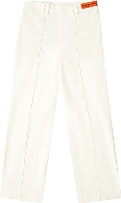 Gabardine tailored trousers