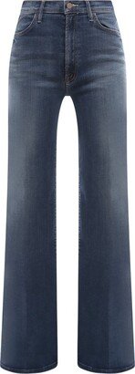 High Waist Flared Jeans-AG