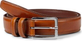 35 mm Italian Calf Padded and Double Row Stitch (Saddle) Belts