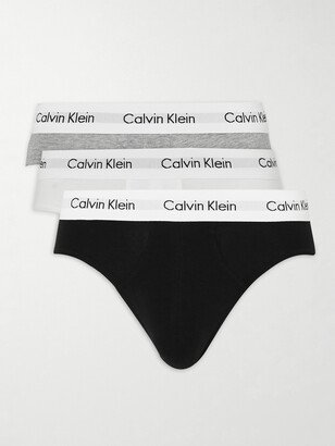 Three-Pack Stretch-Cotton Briefs-AI