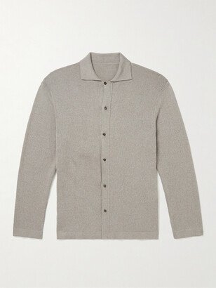 Stòffa Mouliné-Organic Cotton Cardigan