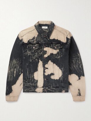 Bleached Denim Trucker Jacket