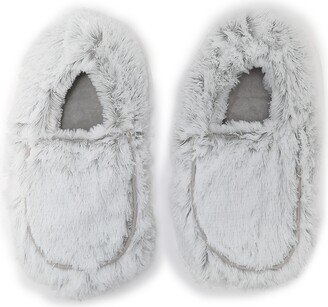 Warmies Gray Marshmallow Slippers