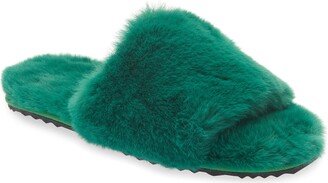 Diana Faux Fur Slide Slipper