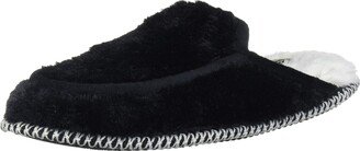 Women's Pile Scuff w Velour Trim Slipper