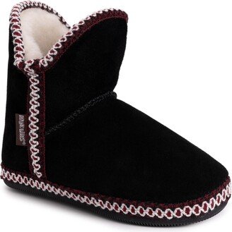 Macee Suede Slipper Bootie with Wool Blend Lining