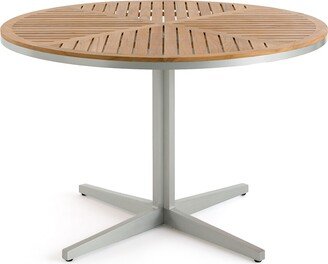 Maestrale Round Teak/aluminium Garden Table