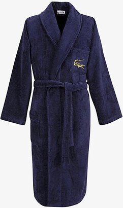 Mens Marine Marine Organic Cotton Bath Robe