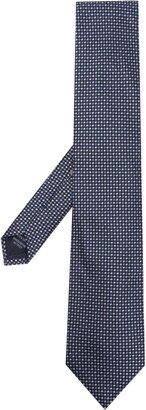 Micro-Dot Pattern Silk Tie