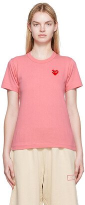 Pink Heart Patch T-Shirt