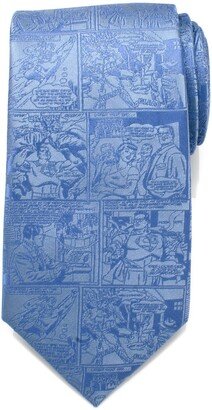 Superman Comic Silk Tie