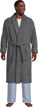 Men's Big & Tall Calf Length Turkish Terry Robe