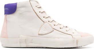 PRSX leather high-top sneakers