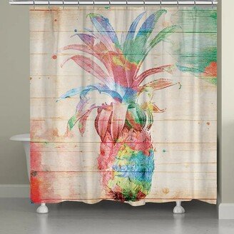 Colorful Pineapple Shower Curtain