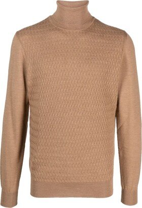 Textured Virgin Wool Jumper