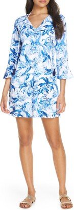 Indigo Garden Cover-Up Dress