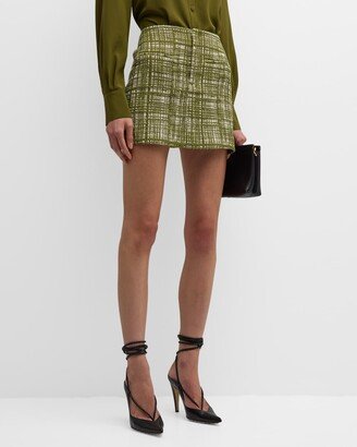 Ultra Mini Tweed Skirt