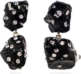 Embellished Dropped Earrings