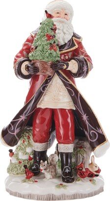 Chalet Santa Figurine