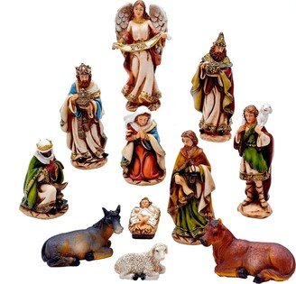 6-Inch Nativity Set with 11 Figures