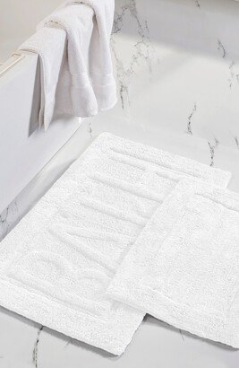 Modern Threads 2-Piece Cotton Bath Mat Set - Sage