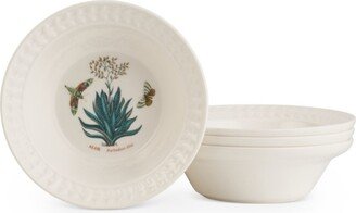 Botanic Garden Harmony Emerald 4 Piece Cereal Bowl Set