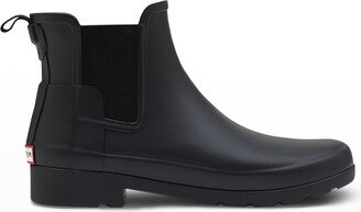 Rubber Chelsea Ankle Booties