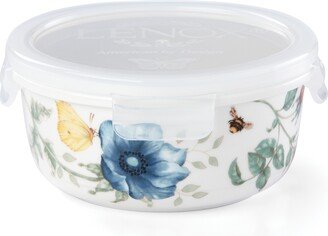 Butterfly Meadow Kitchen Round Store & Serve, Created for Macy's - White Body W/pastel Floral And Botanical