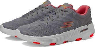 Go Run 7.0 - Driven (Gray/Coral) Women's Shoes