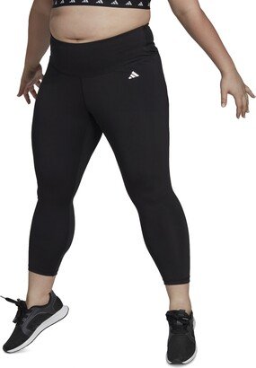 Plus Size Train Essentials High-Waisted 7/8 Leggings