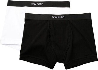 Two-Pack Logo Waistband Boxers