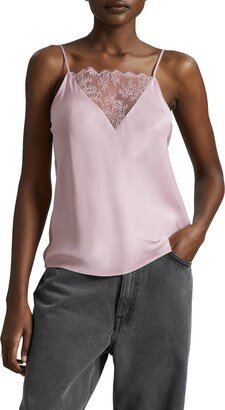 Lace Trim Satin Camisole