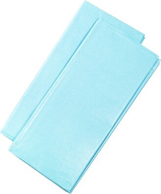 Unique Bargains Gift Wrap Tissue Paper Light Blue 20x26 for Gift Bag Wedding Party 20 Sheet - Light Blue