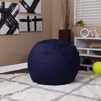 Lancaster Home Small Refillable Bean Bag Chair for Kids and Teens
