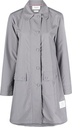 Round-Collar Overcoat