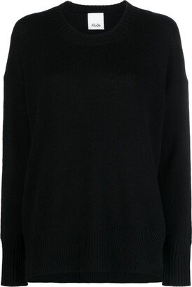 Drop-Shoulder Ribbed Jumper