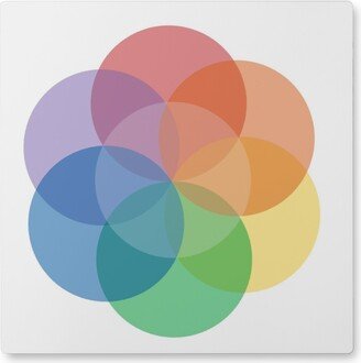 Photo Tiles: Meditation Wheel - Multi Photo Tile, Metal, 8X8, Multicolor