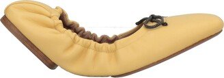 Ballet Flats Light Yellow