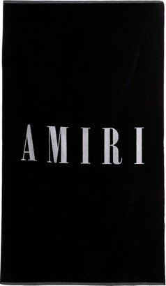 Logo Detailed Beach Towel-AA