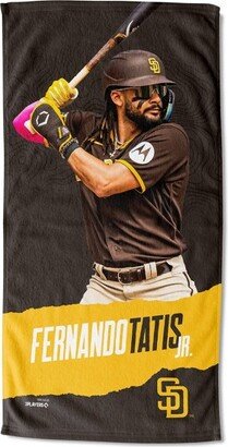 30x60 MLB San Diego Padres 23 Fernando Tatis Jr. Player Printed Beach Towel