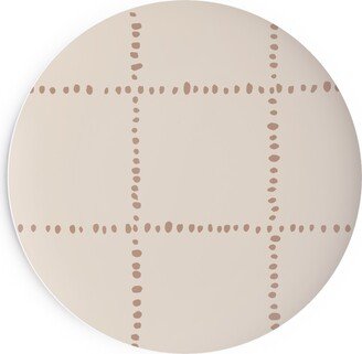 Salad Plates: Soul Garden Salad Plate, Beige