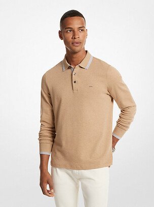 Greenwich Cotton Polo Long-Sleeve Shirt