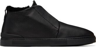 Black Triple Stitch Sneaker