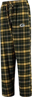 Concepts Sport Men's Green Green Bay Packers Ultimate Plaid Flannel Pajama Pants