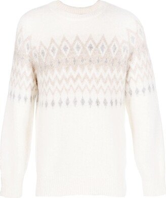 Fair Isle knitted jumper