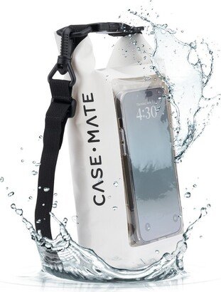 Waterproof 2L Dry Bag with Built-in Phone Pouch - Sand Dollar