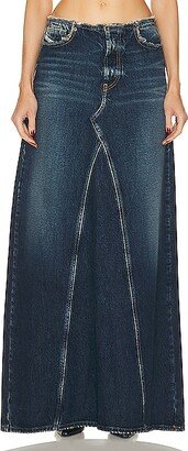 Maxi Skirt in Blue