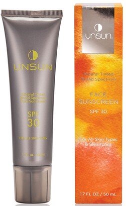 Unsun Cosmetics Unsun Mineral Tinted for Medium to Dark Skin Face Sunscreen, 1.7 oz