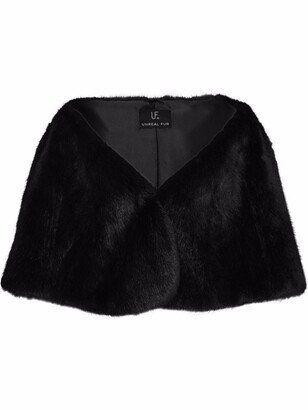 Yasmine faux fur wrap-AA