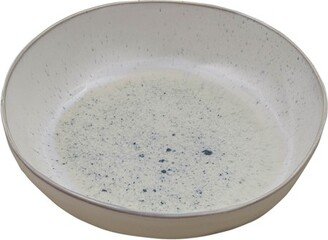 Blue Speckled Serving Bowl